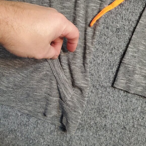 Cozumel Beach Hoodie Light Weight Sweatshirt  Women's Size Medium  Gray Pullover - Picture 6 of 10